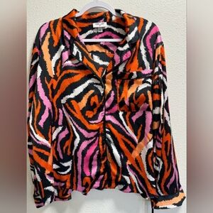 Diane von Furstenberg Women's multi Pajama Top